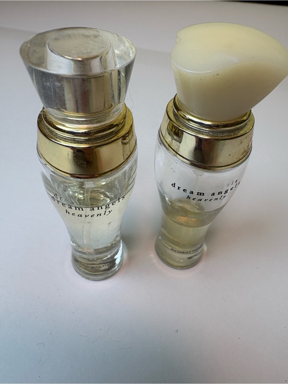 2 Victoria’s Secret Dream Angels Heavenly Eau De Parfum .25 Oz 7.5 ML See Photos